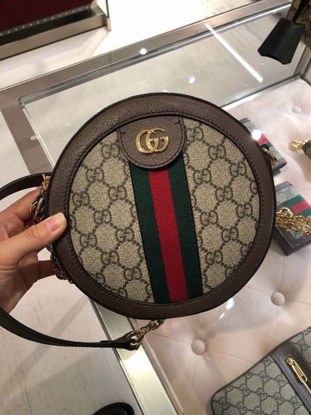 

2019 ale mini cla ic tyle brown ophidia women circular fa hion brand good quality leather handbag ca ual luxury houlder ba
