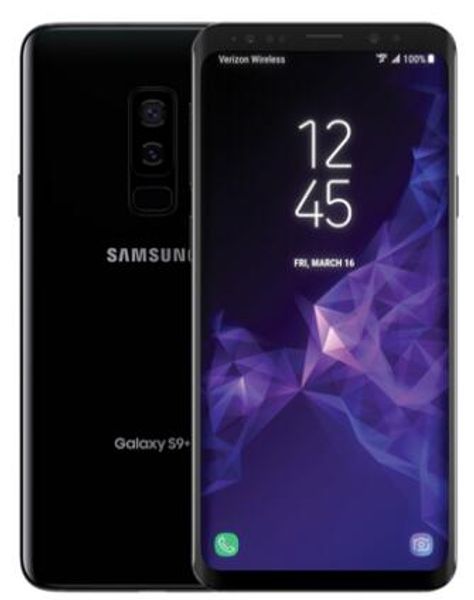 Recuperado Galaxy original Desbloqueado Samsung S9 mais G965U 4G Android Mobile Phone Octa Núcleo 4GB / 64GB Snapdragon