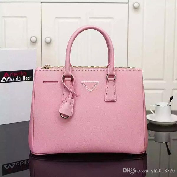 

wholesale- new fashion real cowhide genuine leather saffiano bags for women messenger famous brand designer handbags with logo