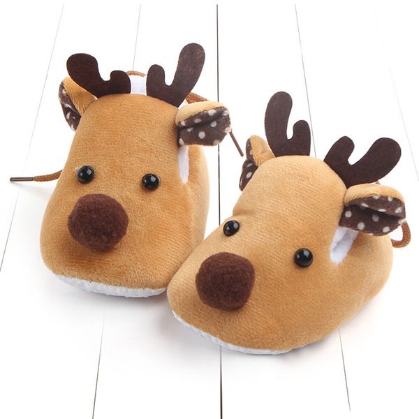 

huang neeky #p501 2019 new newborn infant baby boy girl christmas crib shoes soft sole anti-slip sneakers gift drop shipping
