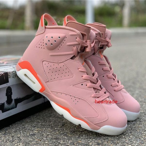 

pink aleali may x bright pink basketball shoes 6s designer sport sneakers popular trending shoes for men womens trainers shoes in stock