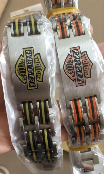 

harley series skull bracelet titanium bracelet motorcycle wind locomotive
