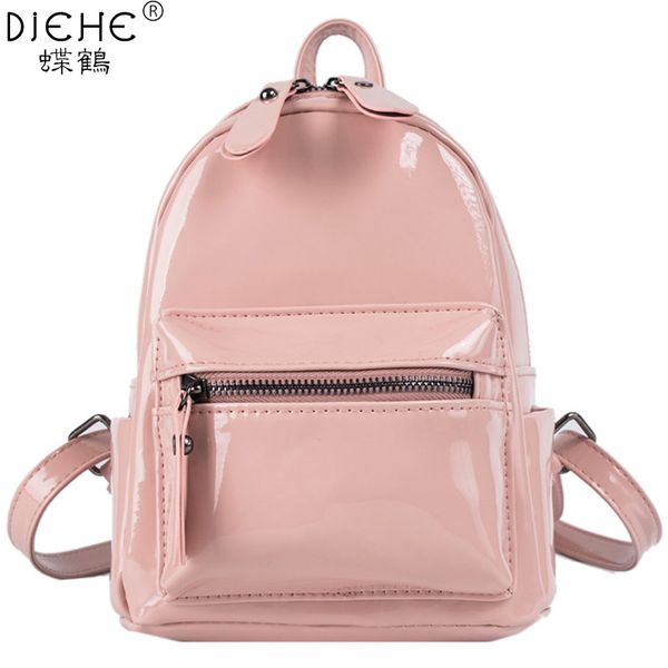 

fashion women backpack female pu leather backpacks for girls teenagers schoolbag bag small bagpack ladies feminina shoulder bags