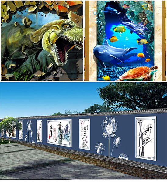 

outside inside 3d mural decor vertical direct to wall inkjet printer ink wall printing machine price