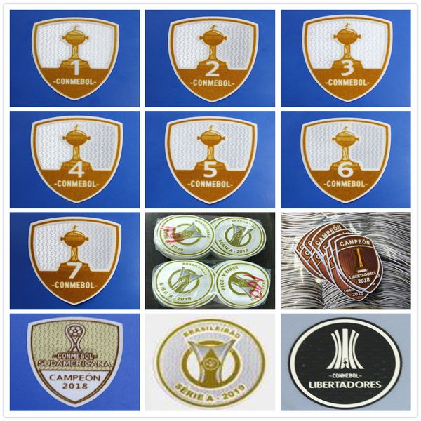 

2019 2020 brasileiro serie a campeonato patch badge copa america libertadores conmebol 1 2 3 4 5 6 7 conmebol campeon 2016 2017 2018 patches