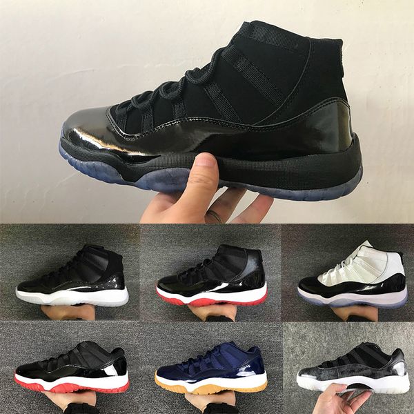 

blackout 11s 11 basketball shoes men women prom night gym red midnight navy space jam concord bred barons 11s sports shoes sneaker