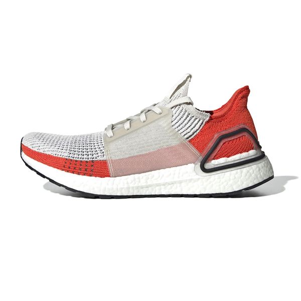 

2019 ultra boost 19 running shoes for men women black white true pink refract fashion mens trainers breathable sports with box