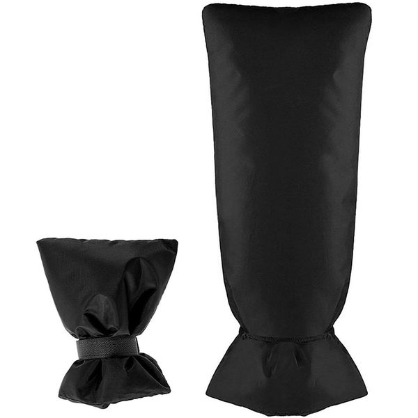 

two size water faucet cover protector upgraded thicken materials faucet sock e protection kit outside tap cover spigot cove