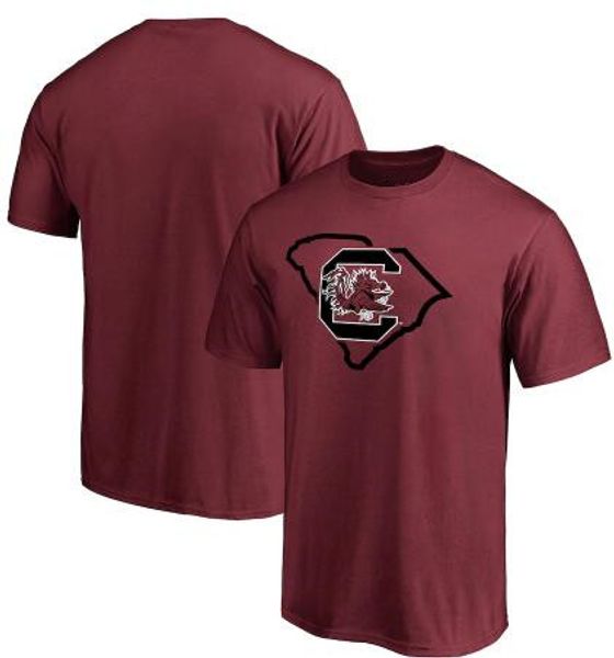 

южная каролина gamecocks круглый воротник футболка мужская дизайнерская футболка повседневная с коротким рукавом мода печать высокое качеств, Gray;blue