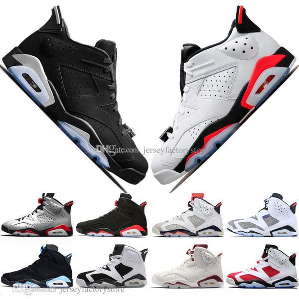 

2019 bred vi 6 6s mens basketball shoes infrared 23 3m reflective tinker slam dunk cny wheat men sports sneakers designer trainers eur 40-47