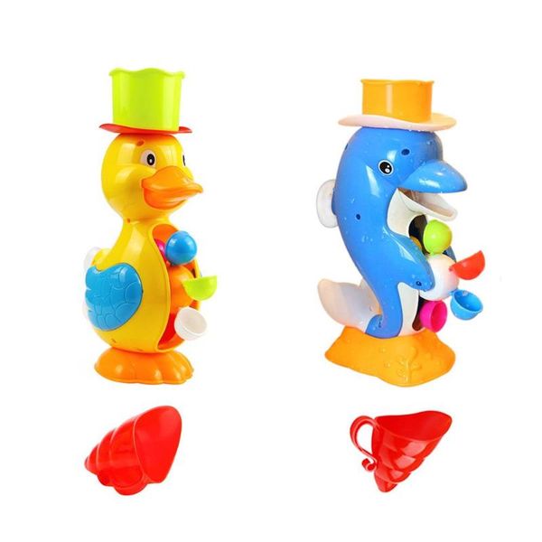 

educational cartoon animals type yellow duck dolphin baby toys entertainment funny summer games toys for kids gifts