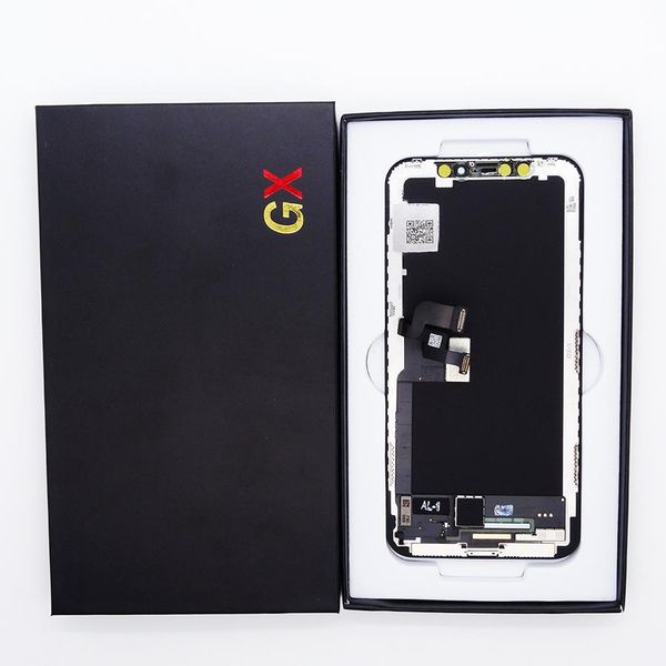 

GX Hard Amoled Ремонт часть LCD для iPhone X - ЖК-дисплей с сенсорным экраном дигитайзер Полно