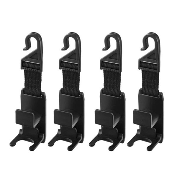 

4pcs magic purse hanger headrest hook holder for car seat organizer behind seat