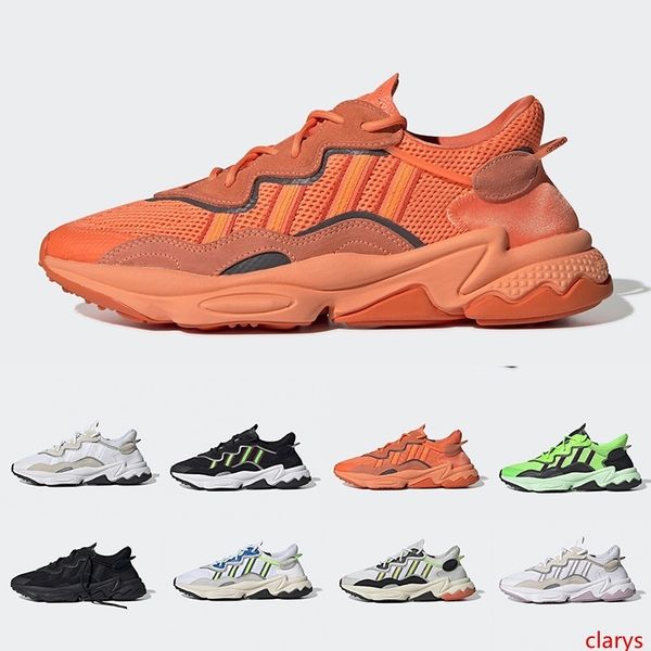 

2020 bold orange pride xeno ozweego for men women casual shoes neon green solar yellow halloween tones core black trainer sports sneakers