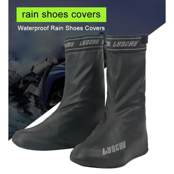 

waterproof non-slip motorcycle cycling bike rain boot scooter thicker non-slip waterproof boots covers outdoor sports shoe cover