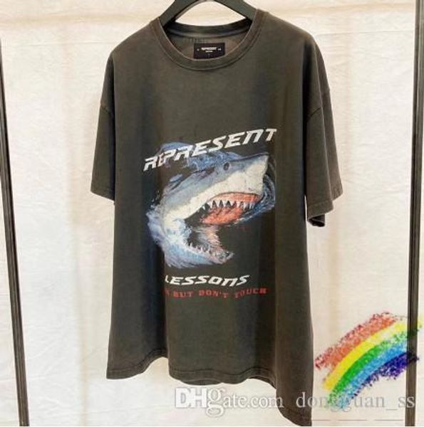 

2020ss t-shirt 1 printing oversized t shirt men women fashion, White;black