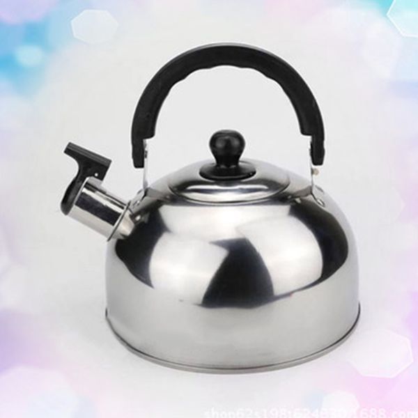 

3l stainless steel whistling kettle for outdoor camping fishing gas electric other bakeware