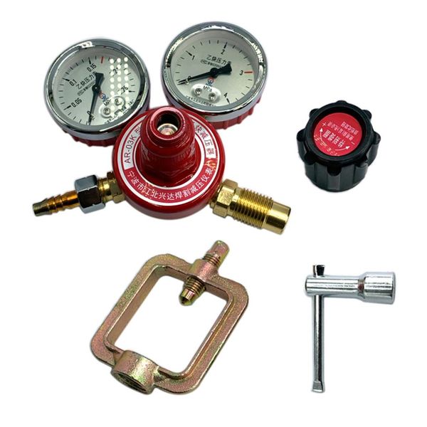 

acetylene gauge oxygen pressure reducer valve welding accessory