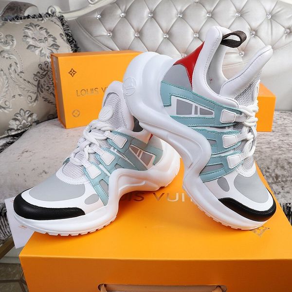 

luxury fashiondesigner style women's men's casual sports basketball shoes triple air cushion platform vintage men's shoes wom