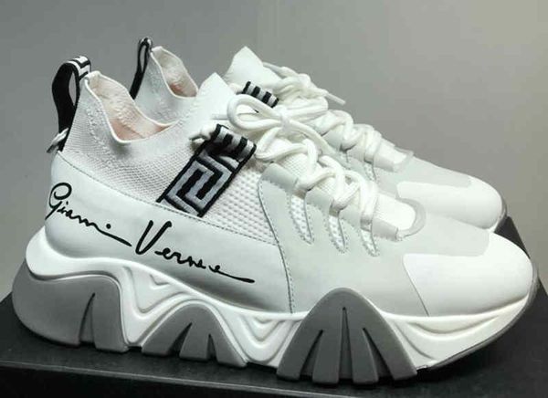 

new men fashion casual shoes thick sneakers running basketball shoes luxury designer breathable comfort, Red;white