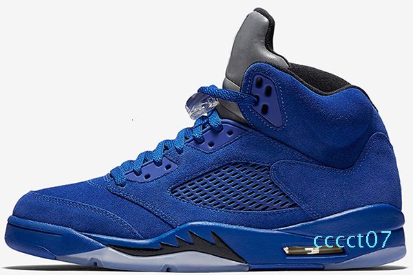 

new mens 5 basketball shoes olympic metallic gold sneakers white black red grapes blue suede oreo cement athletics sports shoes us 8-13 07ct