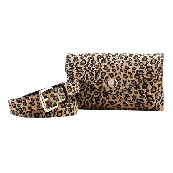 

ocardian woman bags waist pack serpentine pack pu waist bag famal fashion snake skin belt female purse d6