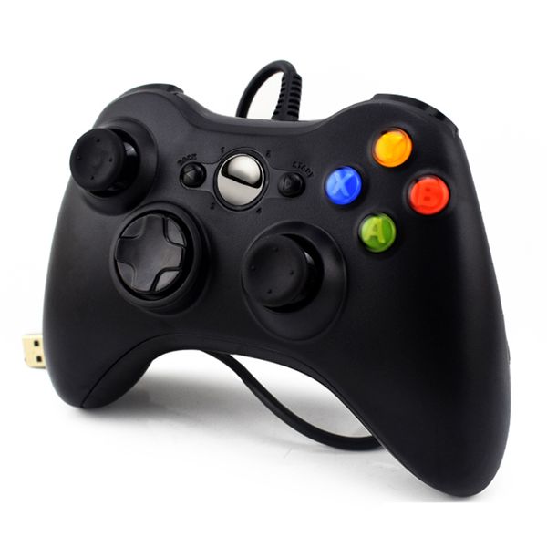 

usb wired gamepad game controller for xbox 360 controller joystick for official microsoft pc controller for windows 7 8 10