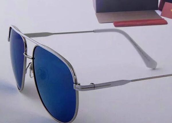 

r sunglasses metal hinge sunglasses men glasses women sun glasses uv400 lens with cases and, White;black