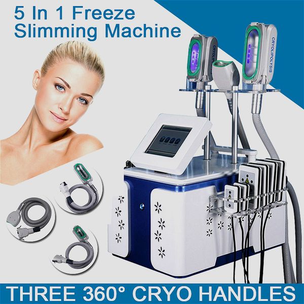 

2020 original 5 in 1 cryolipolysis machine 360Â° touch cooling criolipolisis slimming cavitation fat ing slimming fast ing