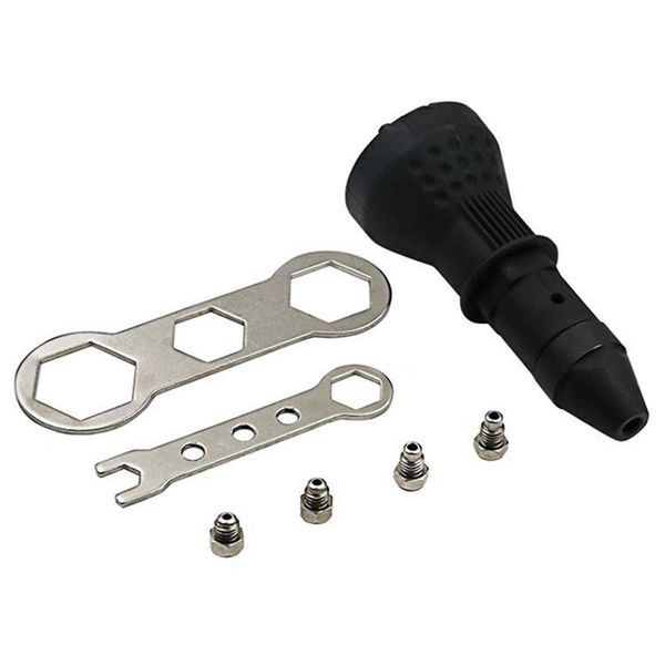 

электрический rivet nut gun аккумуляторная дрель адаптер беспроводной клепка tool kit вставить nut ручной инструмент power machine аксессуар
