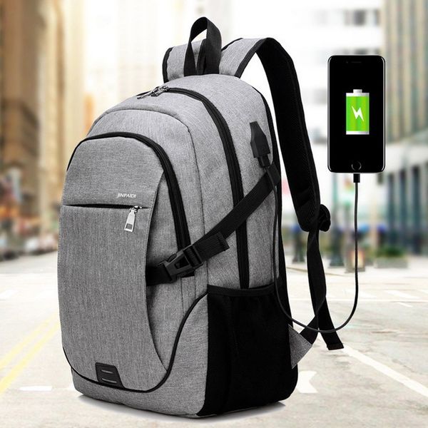 

loozykit men backpack bag brand 15.6 inch lapnotebook mochila male waterproof back pack backbag school backpack 32*18*48cm t200326