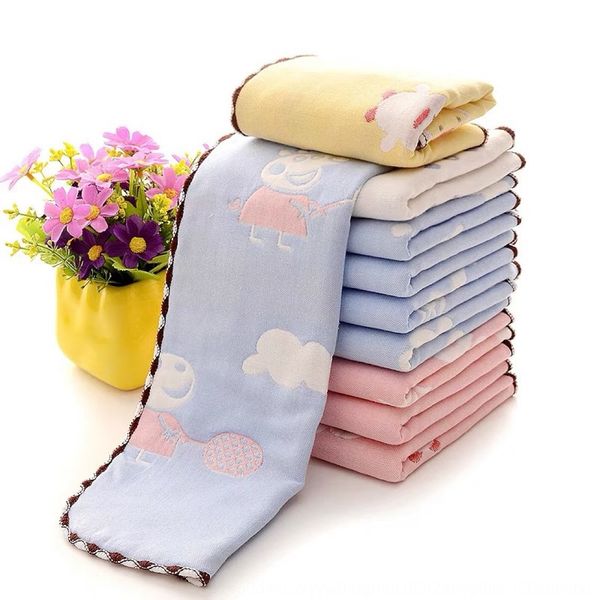 

cotton gauze small baby handkerchief gift wash face wash hands baby face towel children's towel handkerchief