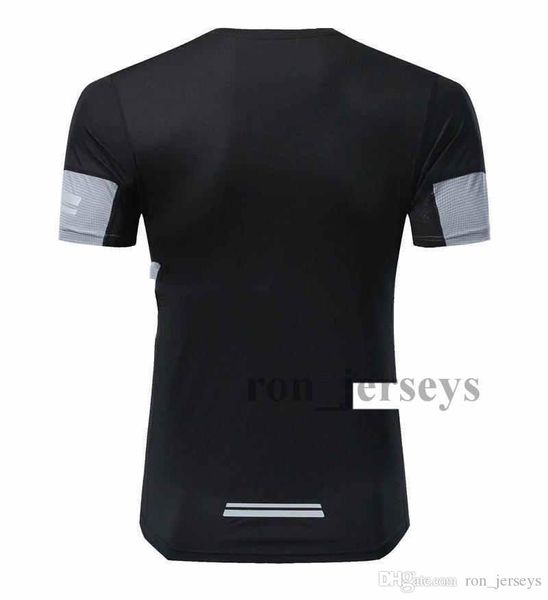 

new 6355 number name drying can be el flashing customized t-shirt with printed soccer quick pattern anti_foul cm, Black