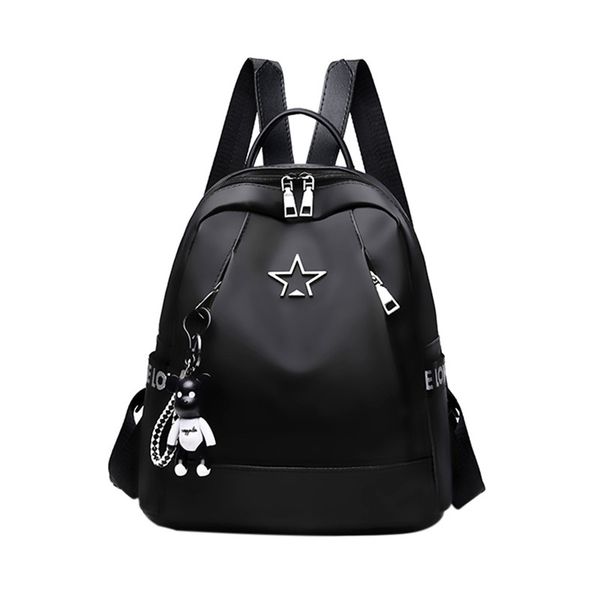 

women's ladies backpack oxford cloth rucksack school travel shoulder bag satchel