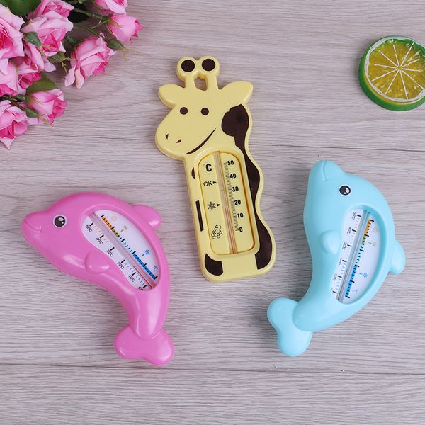 

water room bath thermometer cute cartoon baby bathing dolphin temperature infant kid shower toy child bath shower product