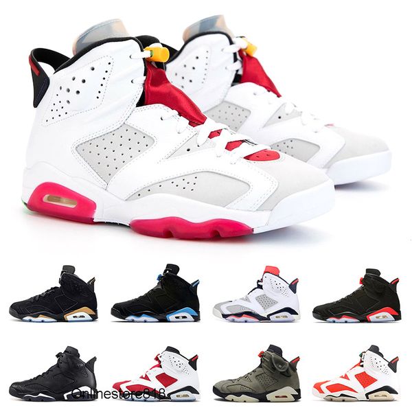 

новые ботинки баскетбола 6s мужские тренеры hare dmp black cat инфракрасные unc tinker hatfield carmine пшеницы спорт буле sports кроссовки