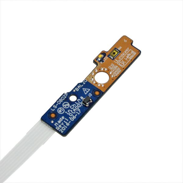 Für Dell Inspiron 15 (5565/5567) Power Button Board mit Kabel – LS-D802P, 0D802P BAL20 NBX0001YY00 100 % Test OK