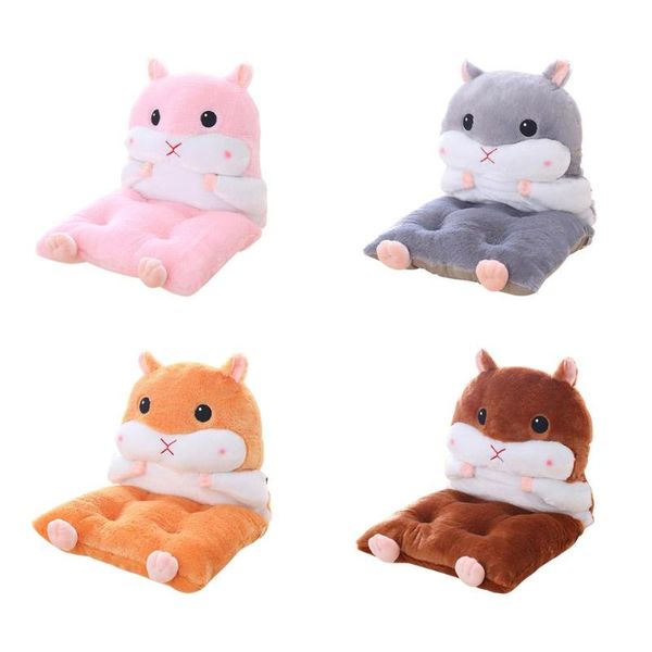 

cartoon hamster one-piece cushion soft baby seat chair pad thicken stool