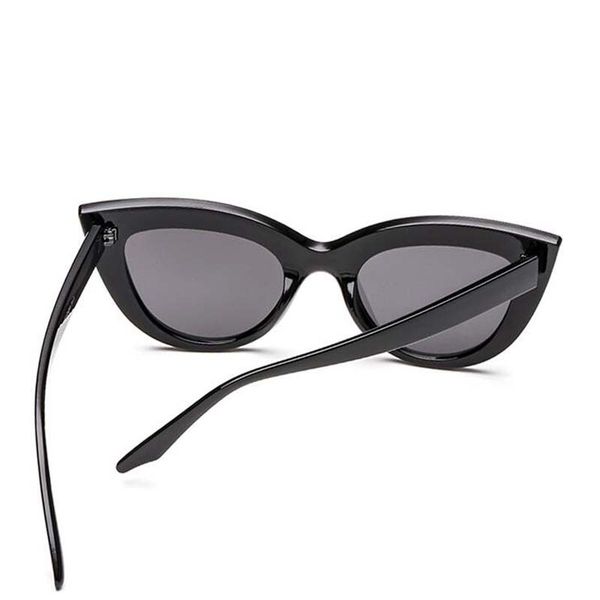 

wholesale-luxury candy color cat eyeshades uv400 trend wild lasses designer fashion oculos, Silver
