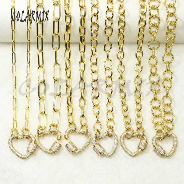 

3 strands multi kinds chain necklace whole zircon heart toggle-clasp pendant necklace fashion jewelry accessories 50580, Silver