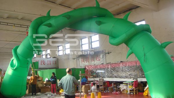 

inflatable stage decorative vine arch entrance for park enter door decorative inflatable tangled vine archway for ourtoor garden advertising