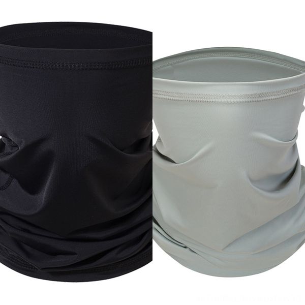 

mcvls fishing scarf windproof cycling scarf uv protection outdoor mask face climbing hiking ski magic headwear bandana tube neck scarf, Black