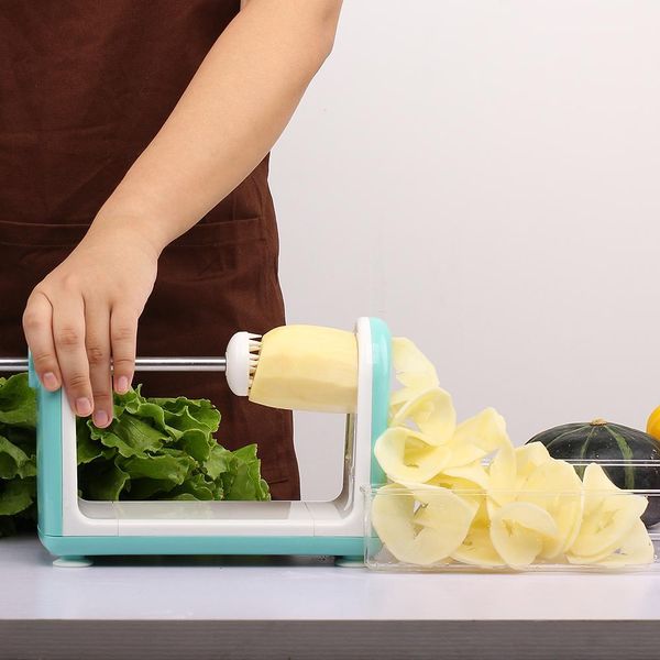 

новый дизайн для нарезки овощей круглый мандолина slicer картофель соломкой морковь терка сыр slicer из нержавеющей стали лезвия кухни инстр