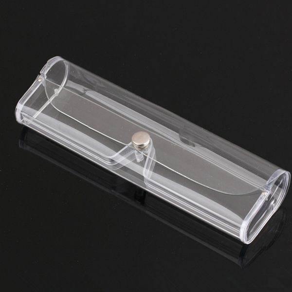 

crystal presbyopic pvc plastic case glasses case transparent plastic box polarized glasses box