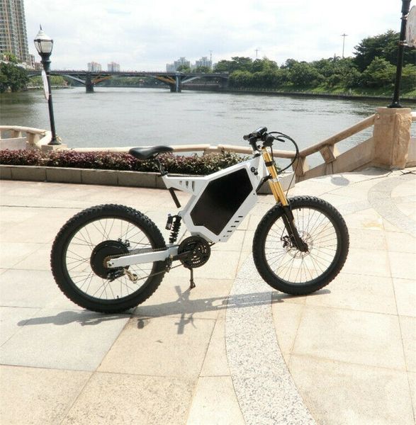 

electric bicycle ebike stealth bomber e-bike---01, Silver;blue