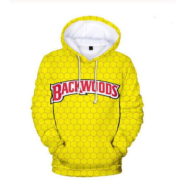 

new fashion hip hop sweatshirt men women 3d casual hoodies backwoods harajuku style loose pullover hoodies tm05, Black