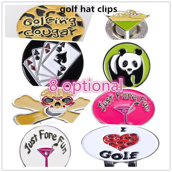 

mounchain golf ball clip unique patterns markings golf cool markers cap clip