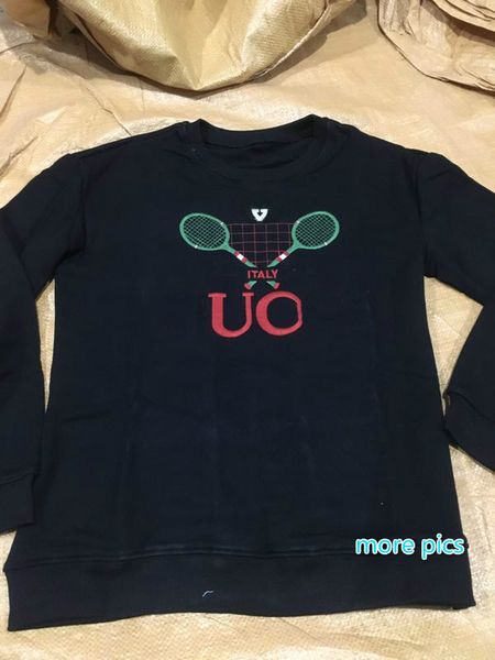 

sweatershirt for men women fashion sleeve pullover sweater with letter print 20fw casual clothes qf1907223, White;black