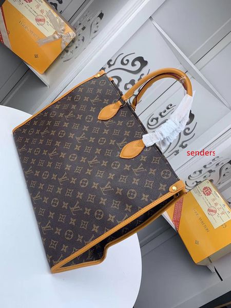 

#6857 5a l бренд v onthego tote сумки женская сумка мода классический клатч топ ручка вечерняя сумка натуральная кожа большая емкость хозяйс