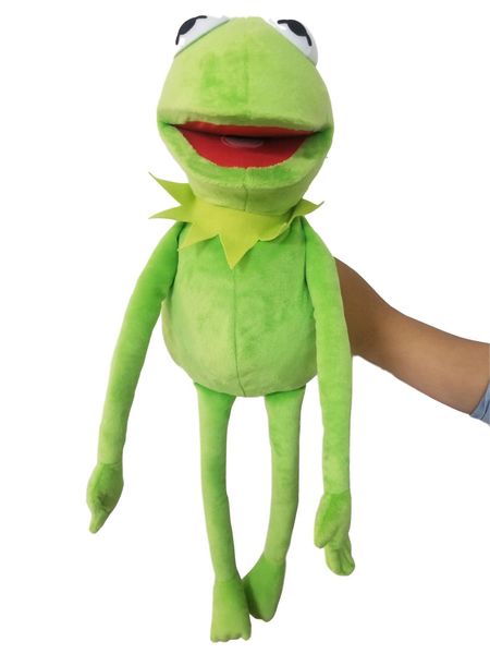 

sesame street the muppet show large 60cm kermit frog puppets plush toy doll stuffed toys for kids christmas gift